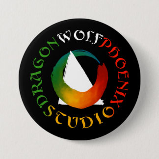 Dragon Wolf Phoenix Studio Knopf Button