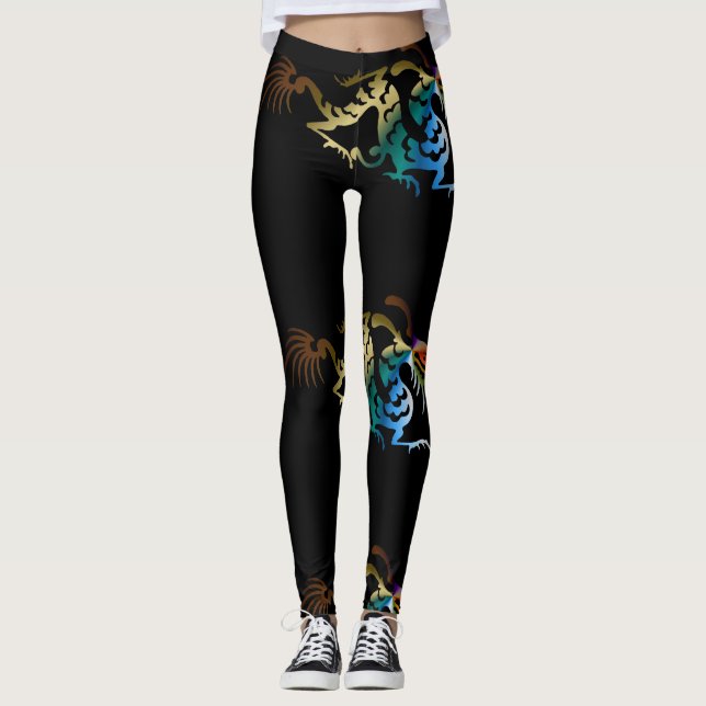 Dragon Women's Leggings (Vorderseite)