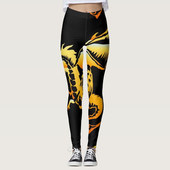 Dragon Women's Leggings (Vorderseite)