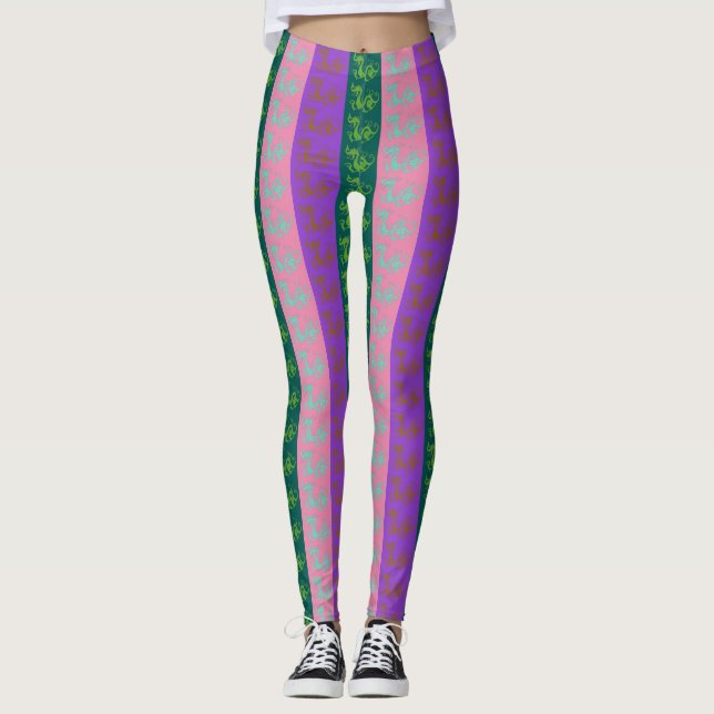 Dragon Women's Leggings (Vorderseite)