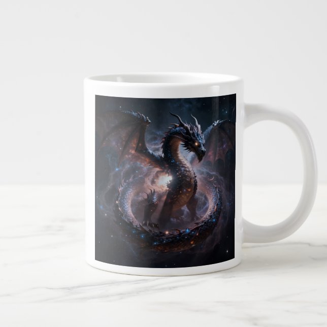 Dragon World – The Realm of Fire and Magic Jumbo-Tasse (Rechts)