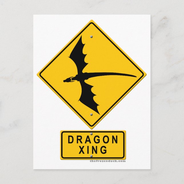 Dragon XING Postkarte (Vorderseite)