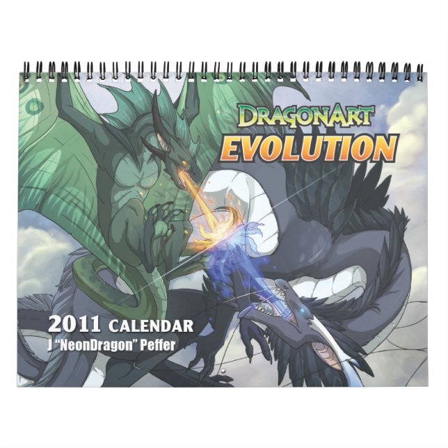 DragonArt-Evolution-Kalender Kalender (Titelbild)