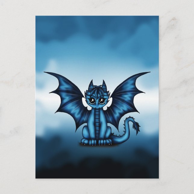 Dragonbaby Postkarte (Vorderseite)