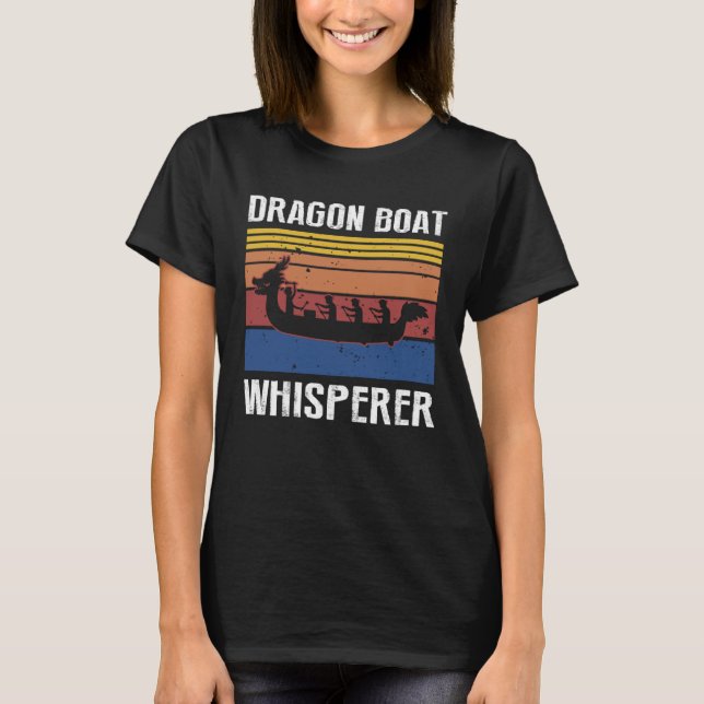 Dragonboating Theme for Dragon Boat Paddling  18 T-Shirt (Vorderseite)
