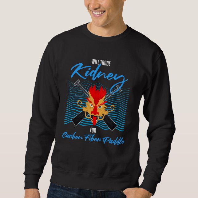 Dragonboating Theme for Dragon Boat Paddling Sweatshirt (Vorderseite)