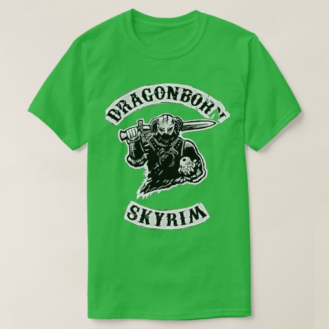 Dragonborn K T-Shirt (Design vorne)