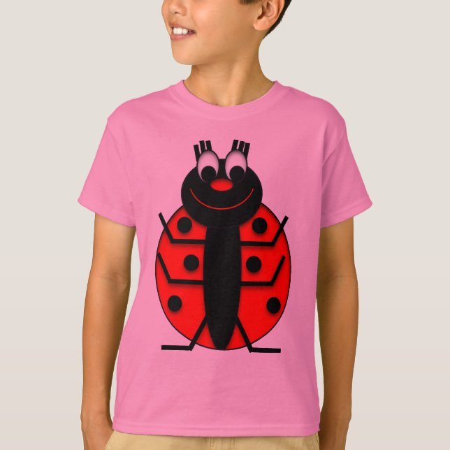 DragonCats LIL Critters Lady Bug T-Shirt (Vorderseite)