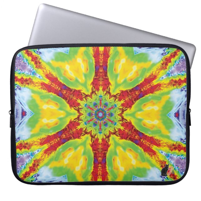 Dragoneye Kaleidoskop Laptopschutzhülle (Vorderseite)