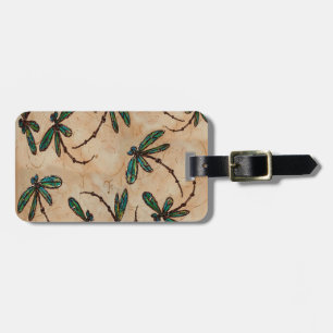 Dragonfis Rustikale Creme Gepäckanhänger