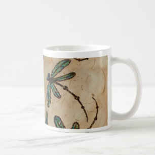Dragonfis Rustikale Creme Kaffeetasse
