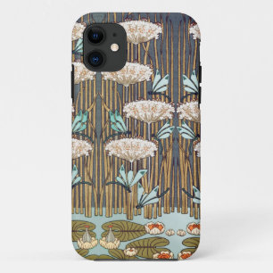 Dragonfis Water Lilies Marsh Art Nouveau Case-Mate iPhone Hülle