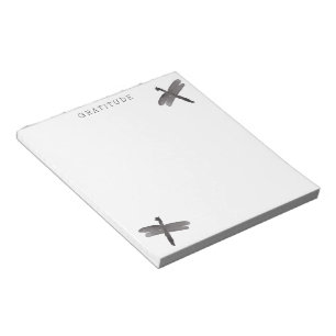 Dragonfis Watercolor Dankbarkeit Notizblock