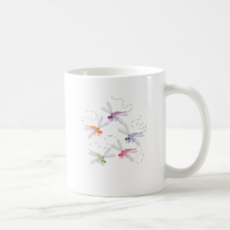 Dragonfis Whimsical Cartoon Art Tasse