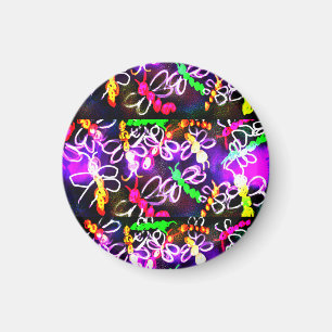 Dragonflies Glow Golf Hat Clip USB Ladestatus Magnet