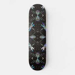 Dragonflies Jeweled Skateboard