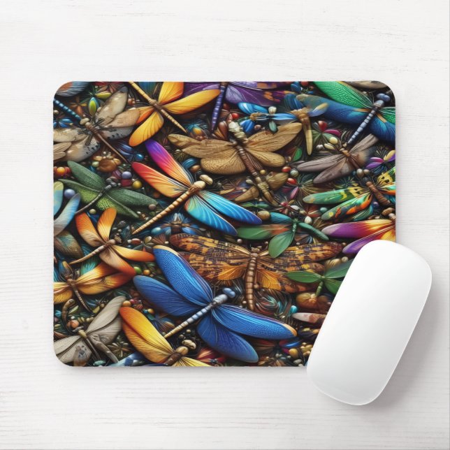 Dragonflies Mousepad (Mit Mouse)