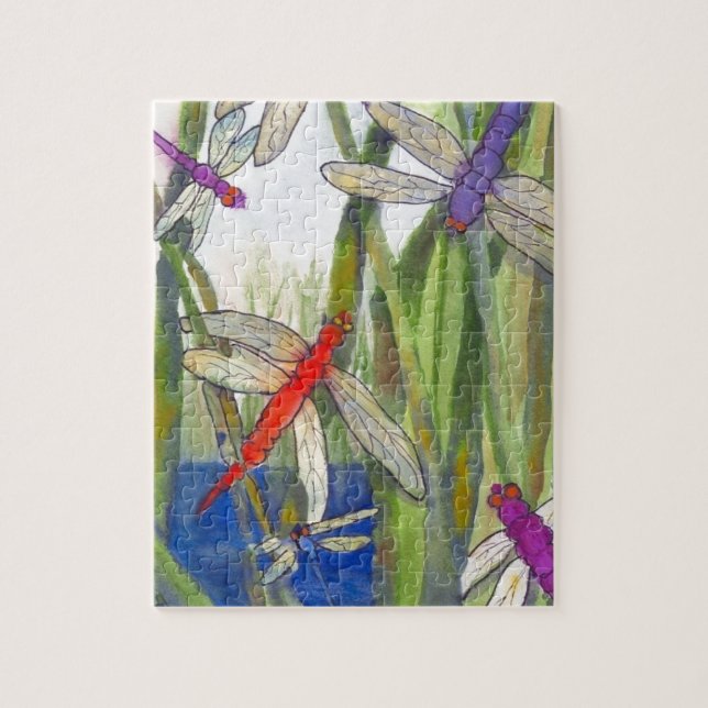 Dragonflies Summer Puzzle (Vertikal)