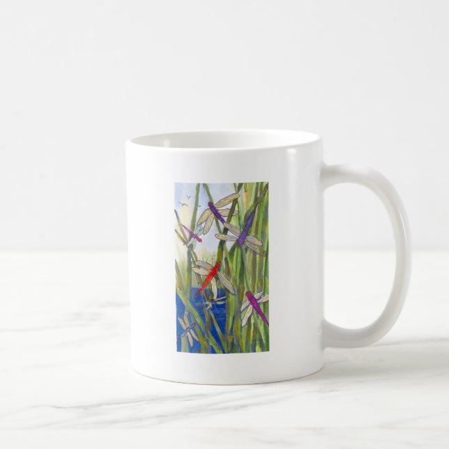 Dragonflies Summer Tasse (Rechts)