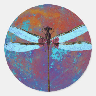 Dragonflight Runder Aufkleber