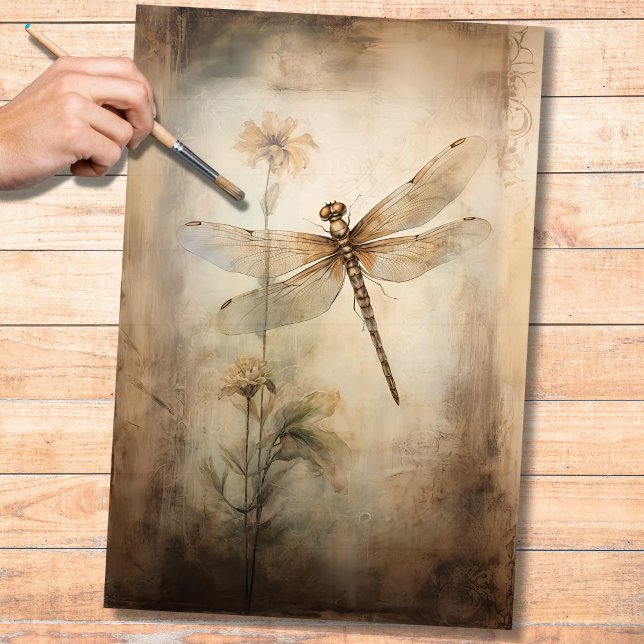Dragonfly 1 Decoupage Seidenpapier (Von Creator hochgeladen)