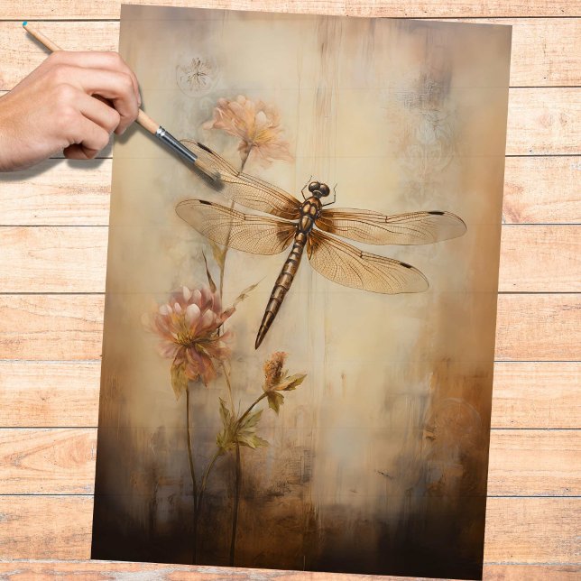 Dragonfly 2 Decoupage Seidenpapier (Von Creator hochgeladen)