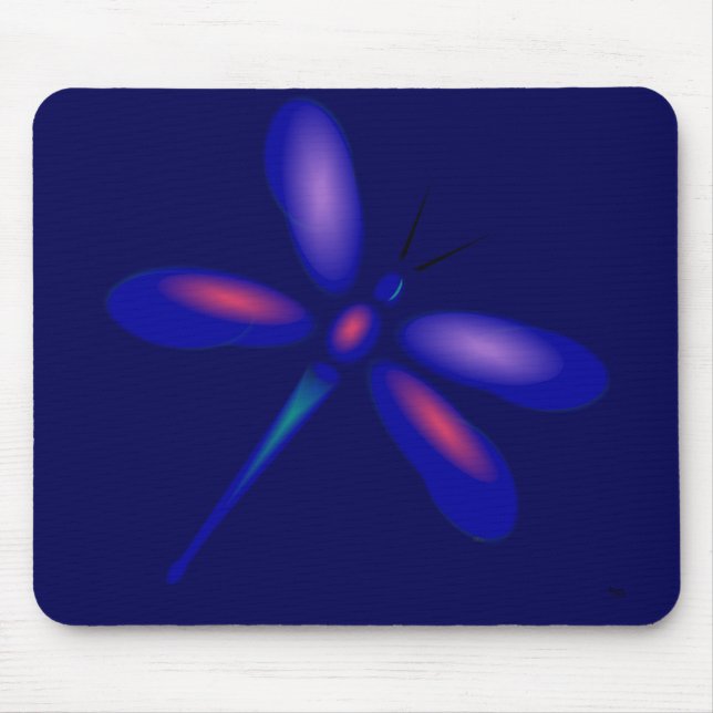 Dragonfly Art Mousepad (Vorne)