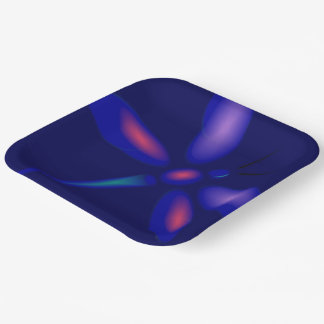 Dragonfly Art Pappteller