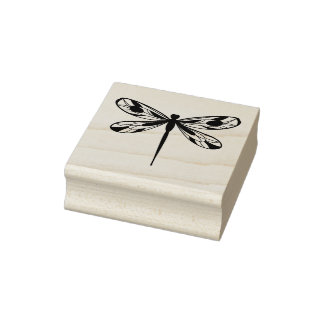 Dragonfly Art Rubber Briefmarke Gummistempel