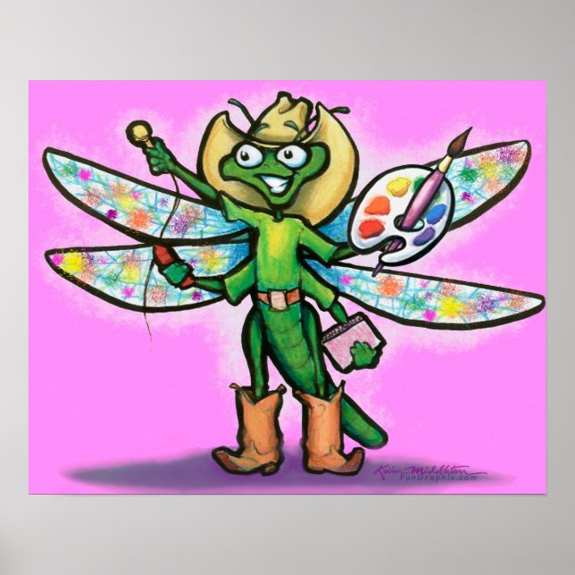 Dragonfly Arts Poster (Vorne)