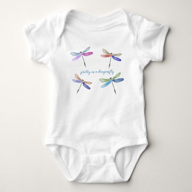Dragonfly | Baby Bodysuit Strampler (Vorderseite)
