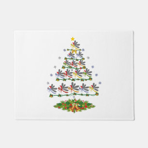 Dragonfly Bird Weihnachtsbaum Geschenk Weihnachten Fußmatte