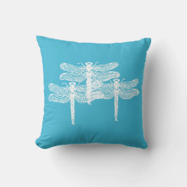Dragonfly Blues Pillow Kissen