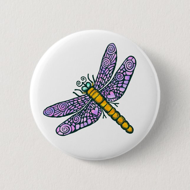 Dragonfly Button (Vorderseite)