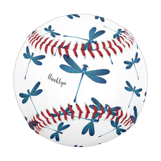 Dragonfly-Cartoon Baseball (Vorderseite)