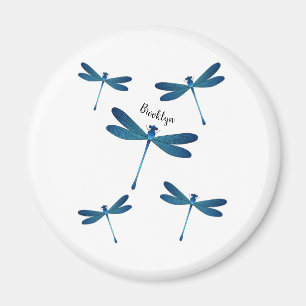 Dragonfly-Cartoon Magnet