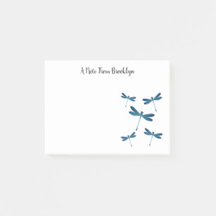 Dragonfly-Cartoon Post-it Klebezettel