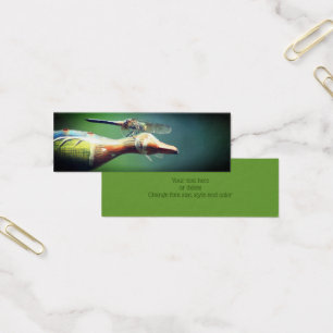 Dragonfly Co Pilot Nature Mini-Lesezeichen
