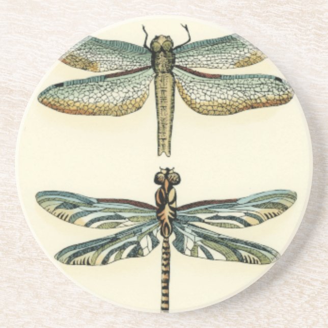 Dragonfly Collection von Chariklia Zarris Getränkeuntersetzer (Vorne)