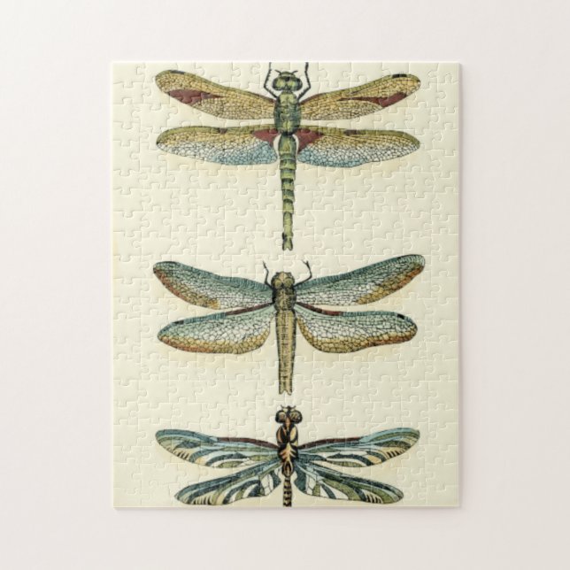 Dragonfly Collection von Chariklia Zarris Puzzle (Vertikal)