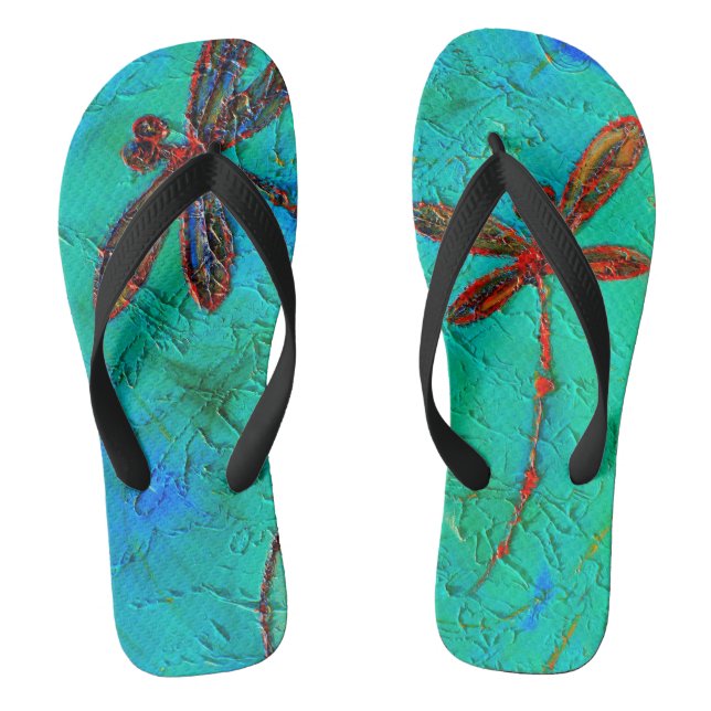 Dragonfly Dance Flip Flops (Fußbett)