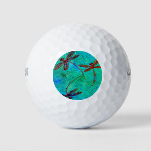 Dragonfly Dance Golf Balls Golfball