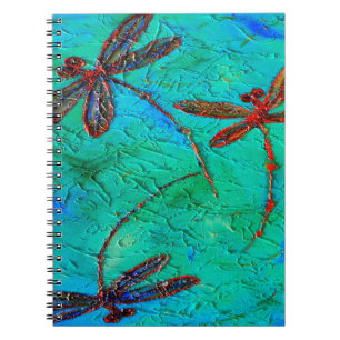 Dragonfly Dance Notizblock