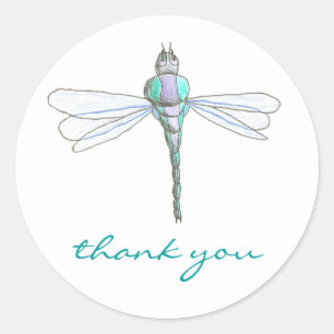 Dragonfly danke, Aufkleber