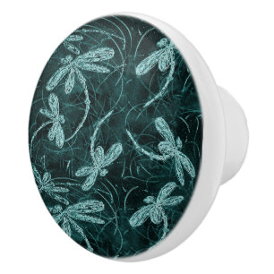Dragonfly Disco Midnight Blue Keramikknauf