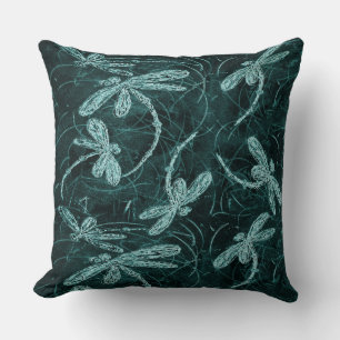 Dragonfly Disco Midnight Blue Kissen