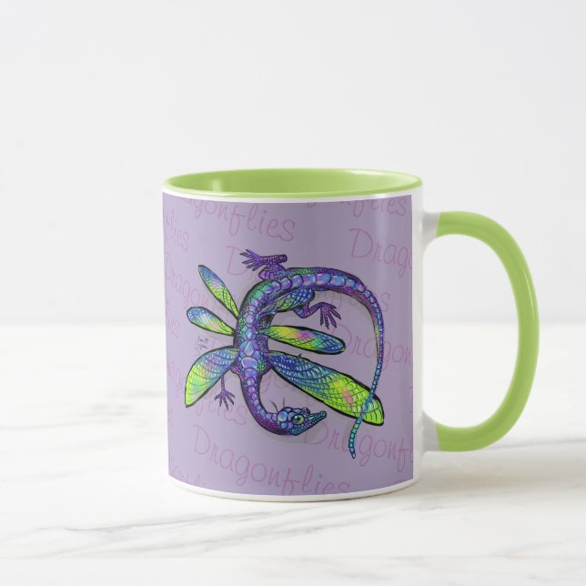 Dragonfly Dragon Tasse (Rechts)