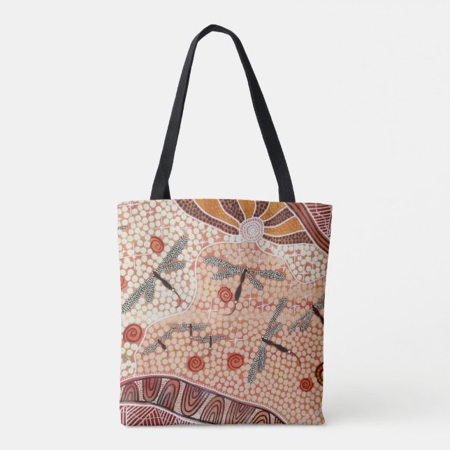 Dragonfly Dream Tote Bag (Rückseite)