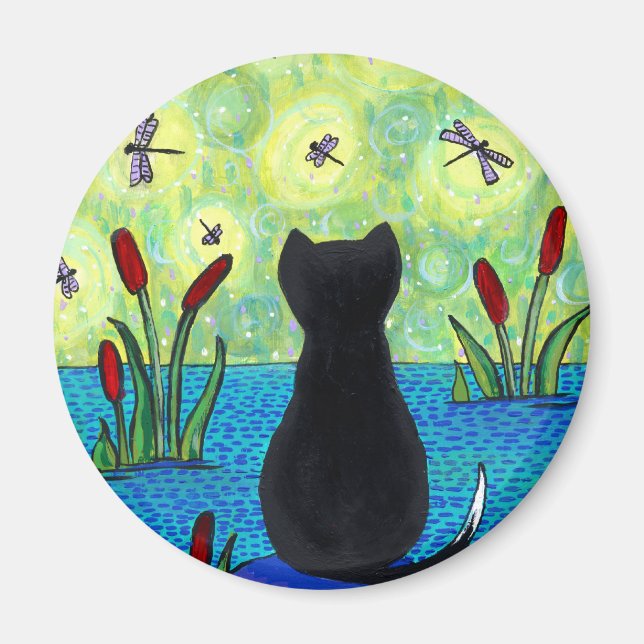 Dragonfly Dreamer Magnet (Vorne)