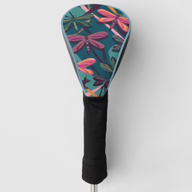 Dragonfly Dreams Golf Headcover (Vorderseite)